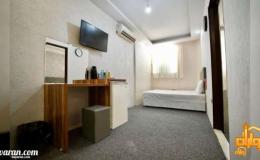 اتاق چهار تخته یک خوابه هتل حریم