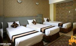 اتاق چهار تخته با یک تخته کاناپه هتل بسطامی اتاق چهار تخته با یک تخته کاناپه هتل بسطامی