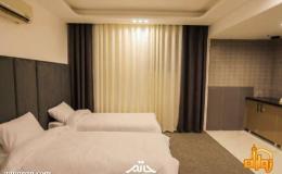 چهارتخته یک خواب هتل حاتم