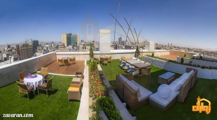 روف گاردن هتل رفاه مشهد