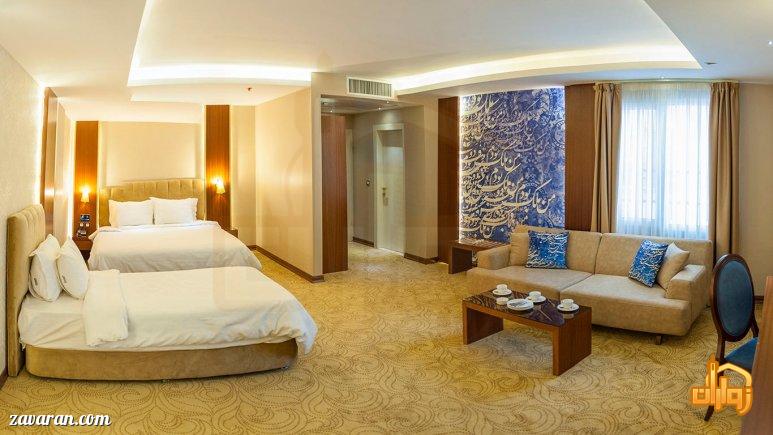 رزرو اتاق سه تخته هتل رفاه مشهد