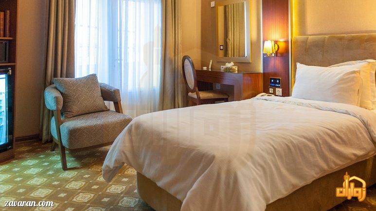 رزرو اتاق یک تخته هتل رفاه مشهد