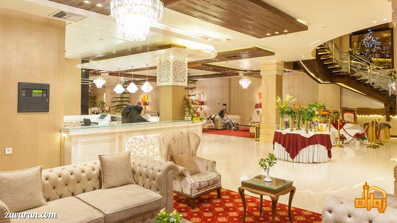 فضای داخلی هتل رفاه مشهد