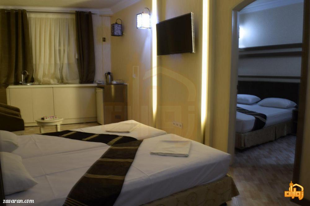 رزرو اتاق خواب دار هتل پارسه مشهد