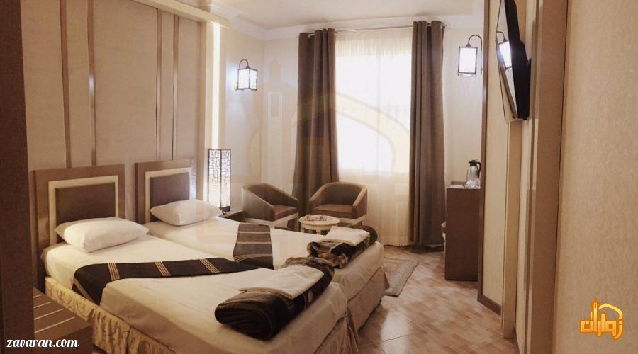 رزرو اتاق دو تخته هتل پارسه مشهد