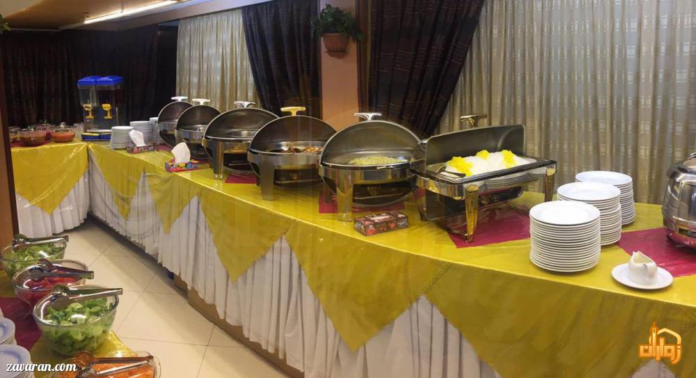 بوفه هتل پارسه مشهد