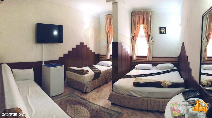 رزرو اتاق سه تخته هتل پارسه مشهد