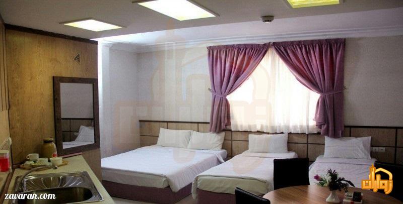 رزرو هتل آپارتمان معین درباری مشهد