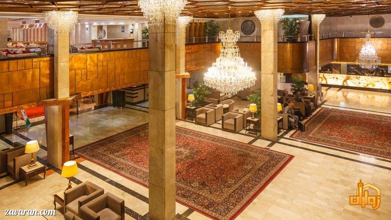 فضای داخلی هتل اترک مشهد