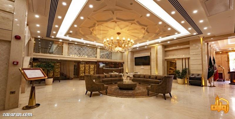 لابی و فضای داخلی هتل آدینا مشهد