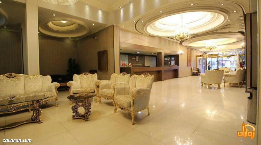 فضای داخلی هتل جواهری مشهد