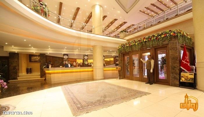 پذیرش هتل توحید نوین مشهد