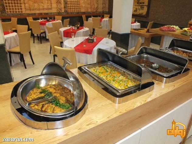 غذای هتل جواهری مشهد