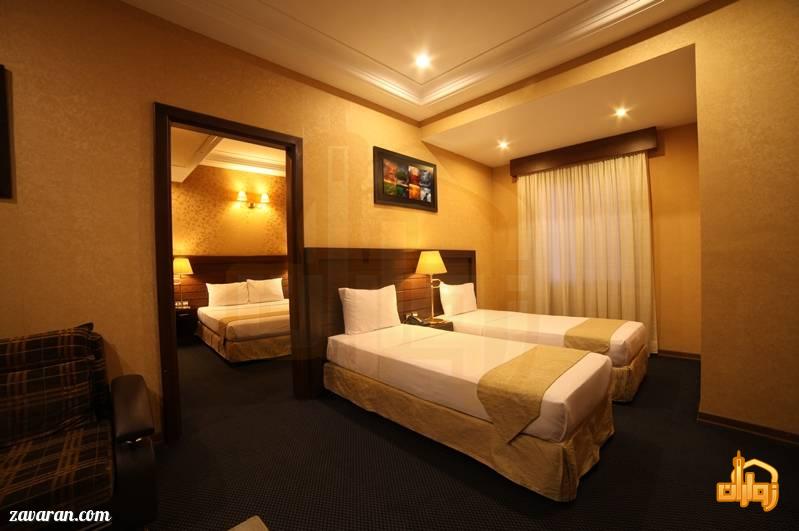 رزرو اتاق یک خوابه هتل توحید نوین مشهد