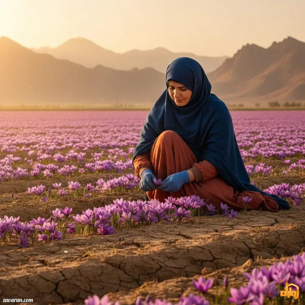 طلای سرخ خراسان(رازهای خرید زعفران اصل در مشهد و راهنمای تشخیص تقلب)