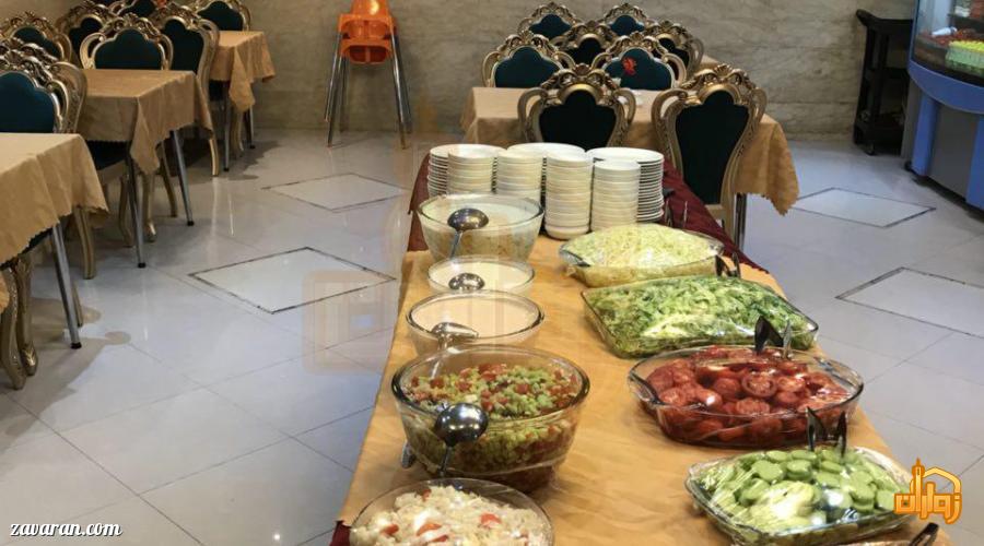 سالادبار هتل مرمر مشهد