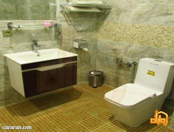 سرویس بهداشتی اتاق های هتل شاکر مشهد