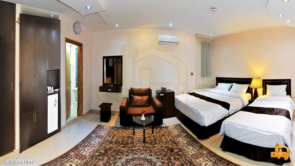 رزرو اتاق در هتل مرمر مشهد
