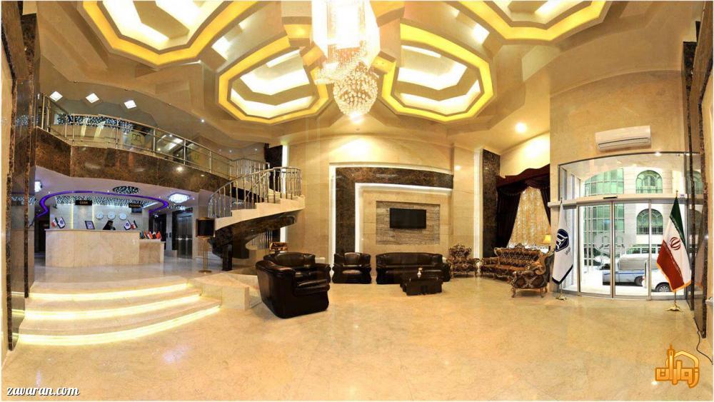 فضای داخلی هتل مرمر مشهد