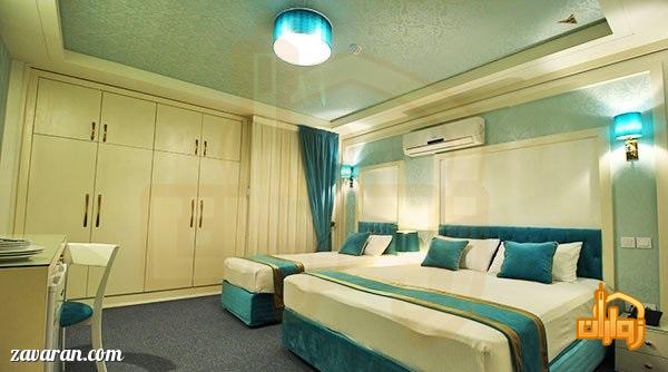 رزرو اتاق سه تخته هتل صدرا مشهد