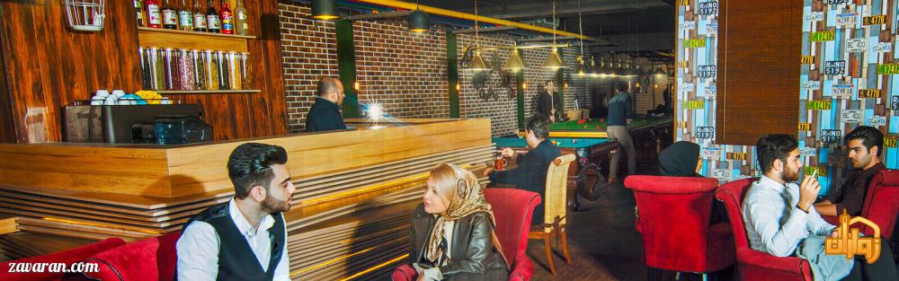 سالن بیلیارد هتل درویشی مشهد