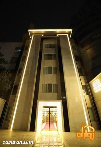 ورودی هتل صدرا مشهد