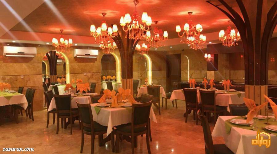 رستوران هتل صدرا مشهد