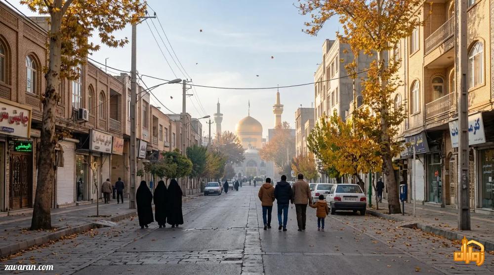 مشهد در سکوت؛ تجربه زیارت پاییزی و اقامت در هتلهای قیمت مناسب در خلوتترین روزهای سال مشهد در سکوت؛ تجربه زیارت پاییزی و اقامت در هتلهای قیمت مناسب در خلوتترین روزهای سال