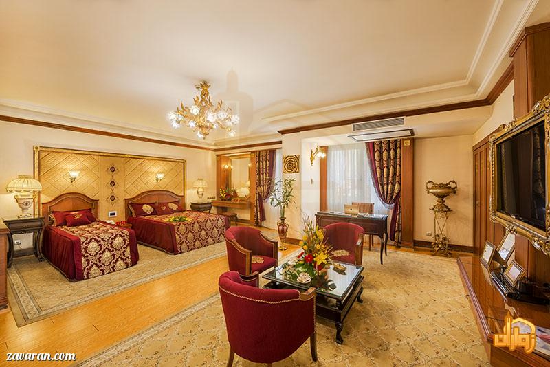 رزرو اتاق سه تخته هتل قصر طلایی مشهد