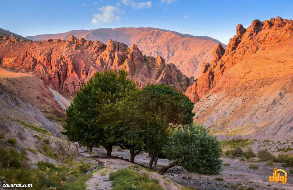 دره هفت غار نیشابور