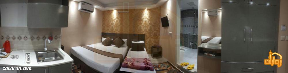 رزرو اتاق سه تخته هتل یزدان مشهد