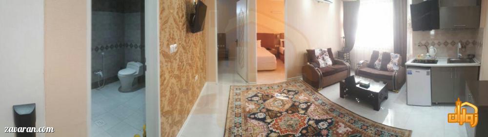 رزرو اتاق دو خوابه هتل یزدان مشهد