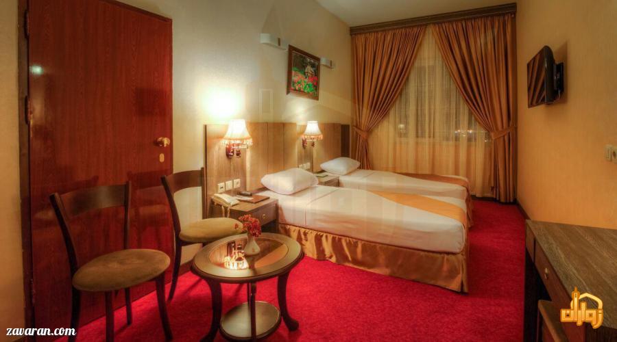 رزرو اتاق دو تخته هتل کیانا مشهد