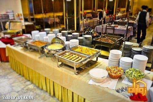غذای هتل مدائن مشهد