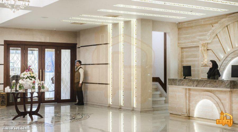 پرسنل و پذیرش هتل حلما مشهد