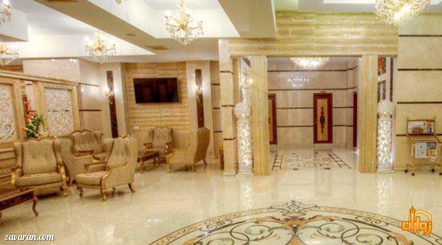 فضای داخلی هتل حلما مشهد