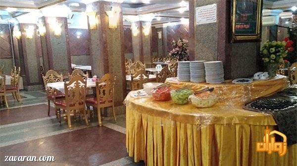 رستوران هتل آریا مشهد