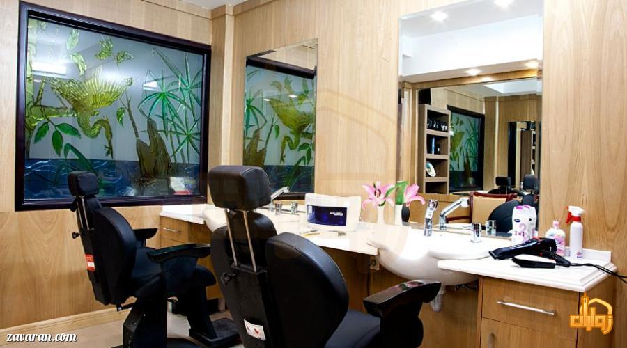 آرایشگاه مردانه هتل آپارتمان بشری مشهد