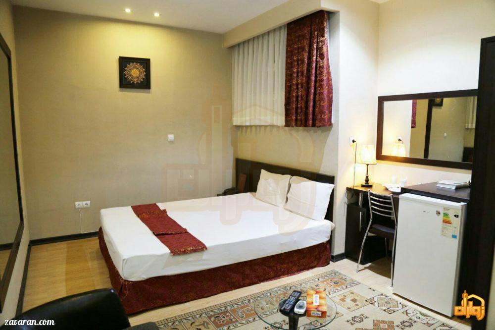رزرو اتاق دو تخته هتل الوند مشهد