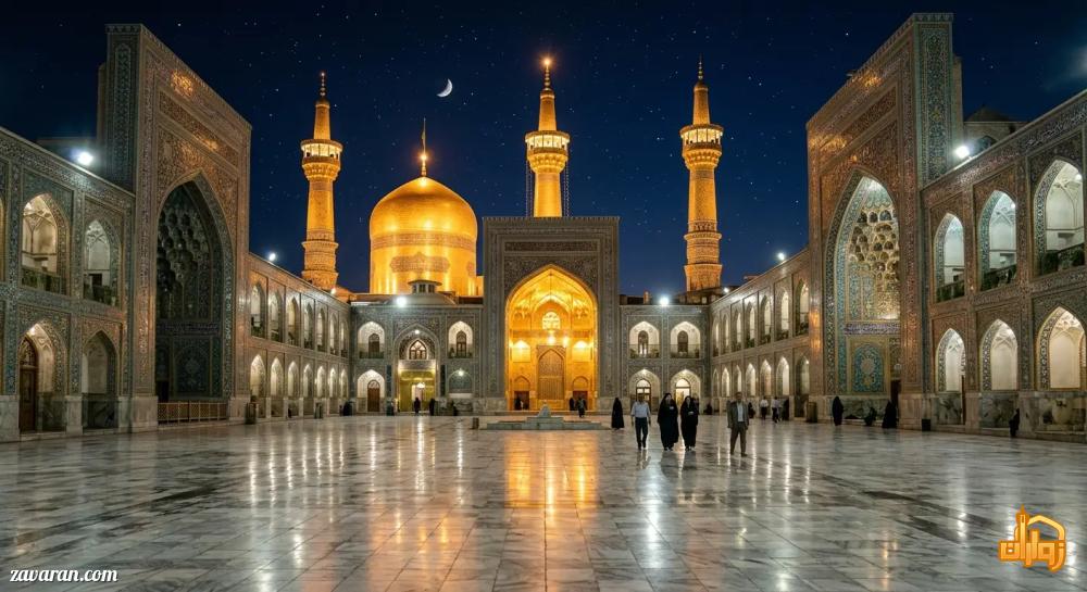 شب های روشن مشهد؛ روایتی از نور، آرامش و زیارت