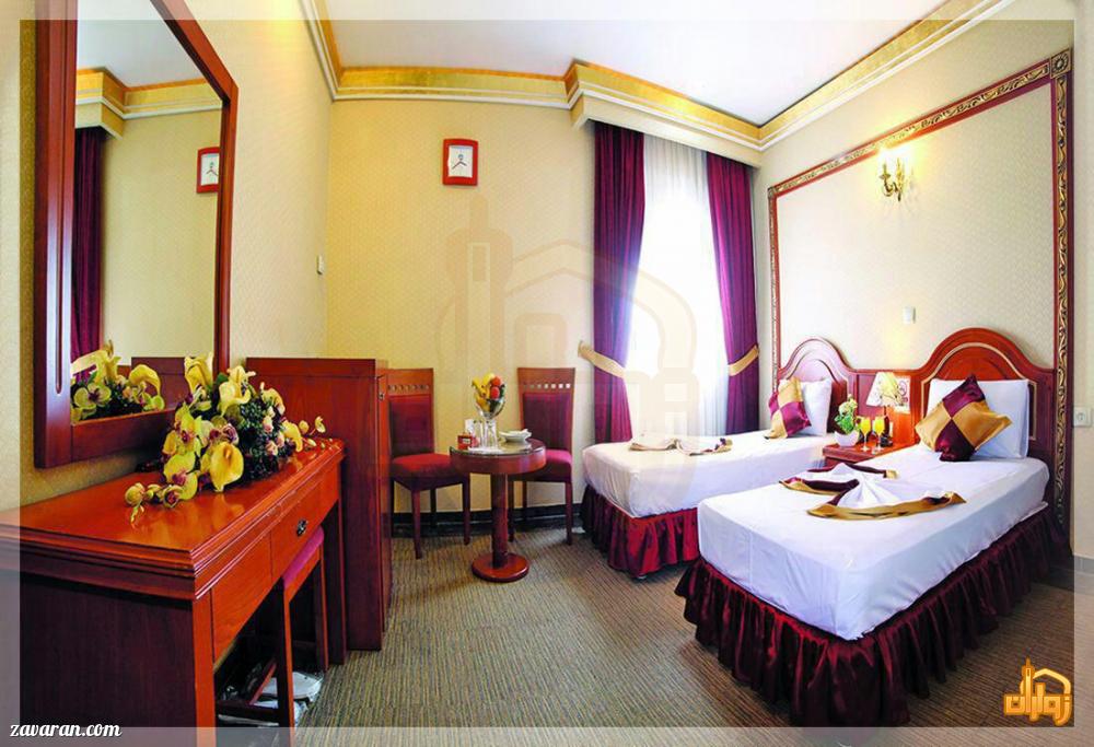 رزرو اتاق دو تخته هتل میامی مشهد