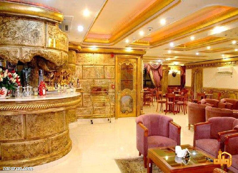 لابی و فضای داخلی هتل میامی مشهد