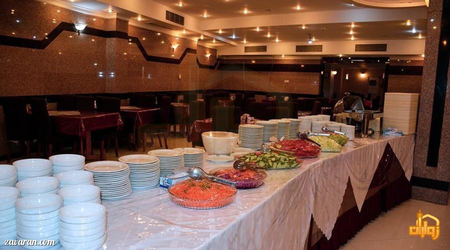 سالاد بار هتل هلیا مشهد
