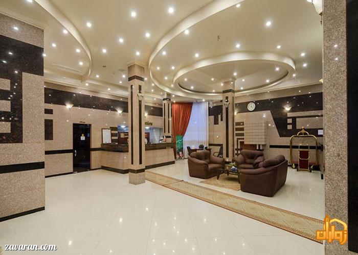 لابی و فضای داخلی هتل هلیا مشهد