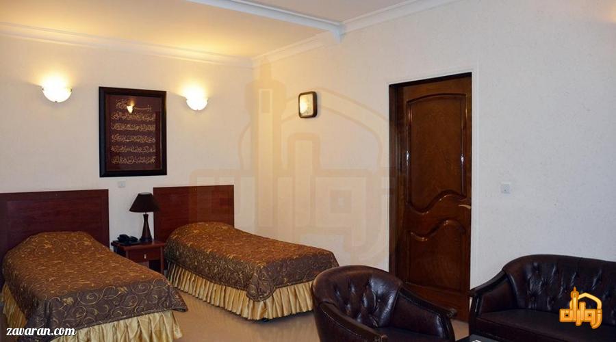 رزرو اتاق دو تخته هتل هلیا مشهد