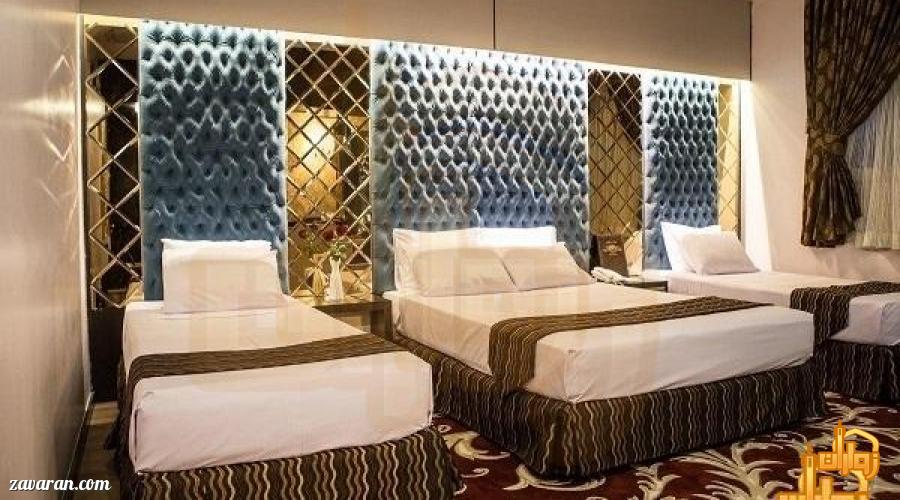 رزرو اتاق چهار تخته هتل مشهد در مشهد