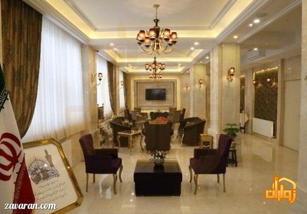 فضای داخلی هتل آتور مشهد