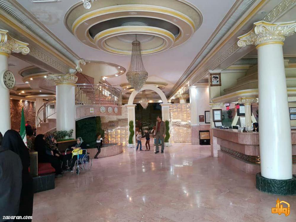 فضای داخلی هتل امیرکبیر مشهد