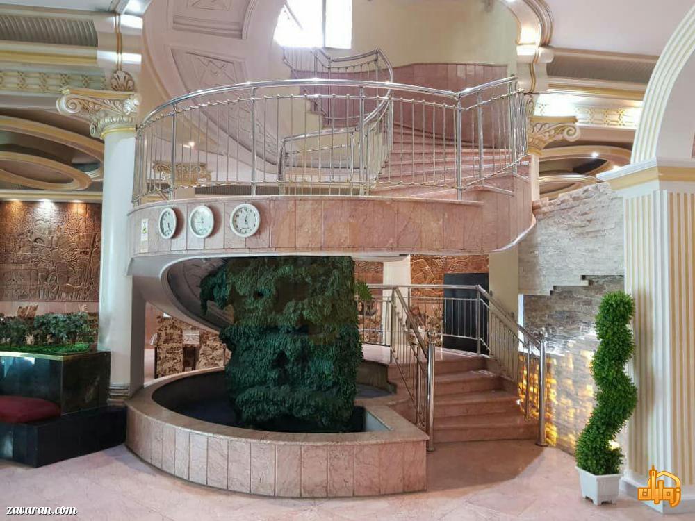 راه پله هتل امیرکبیر مشهد