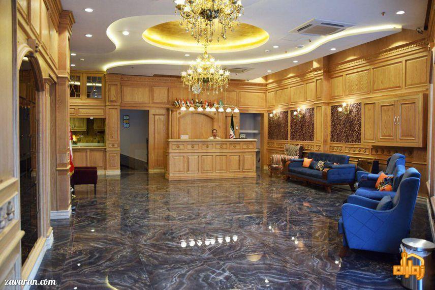 پذیرش هتل ساعت مشهد